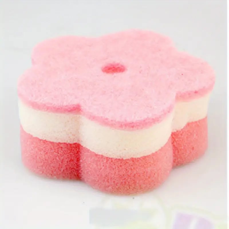 flower cleaning sponge